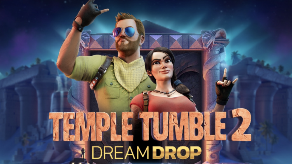 Temple Tumble 2 Dream Drop is a 6x6, 46,656-payline video slot incorporating a maximum win potential of up to x10,045 the bet. 