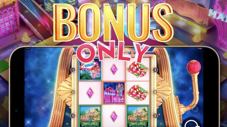 Bonus Only is a 3x3, three-line video slot by Caleta Gaming & Golden Rock Studios incorporating three bonus symbols and features.