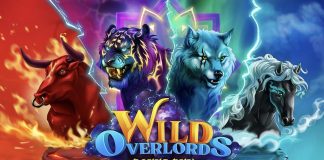 Wild Overlords Bonus Buy is a 5x4, 20-payline video slot that incorporates a maximum win potential of over x6,100 the bet. 