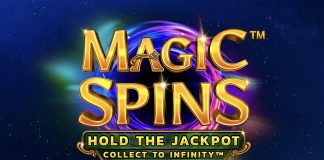 Magic Spins is a 29-reel, cluster-pays video slot that incorporates a maximum win potential of up to x2,500 the bet.