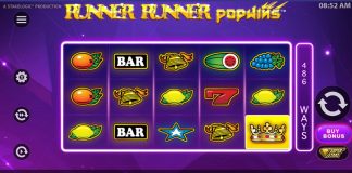 The fruity wheel keeps on turning as slot supplier Stakelogic launches its latest slot title, Runner Runner Popwins.