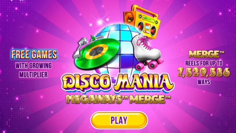 Skywind Group hits not one, but two dancefloors, in the studio’s latest slot title Disco Mania Megaways Merge.