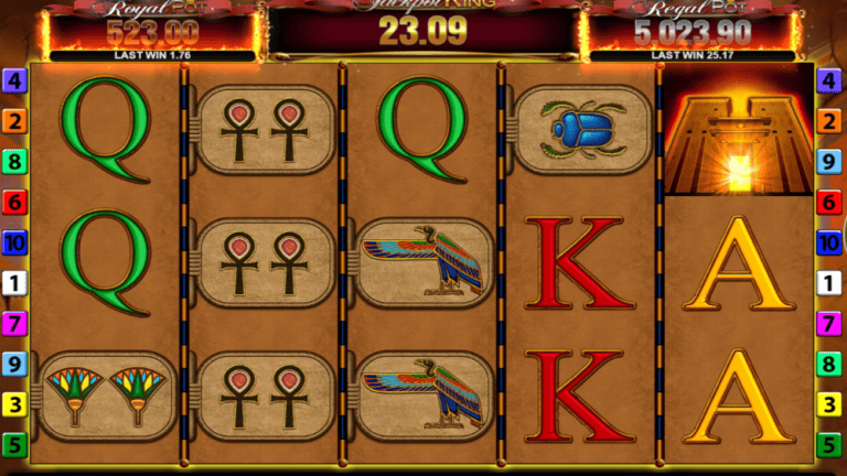 Eye of Horus: The Golden Tablet Jackpot King  Blueprint Gaming