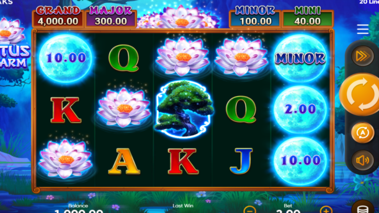 Lotus Charm  3 Oaks Gaming