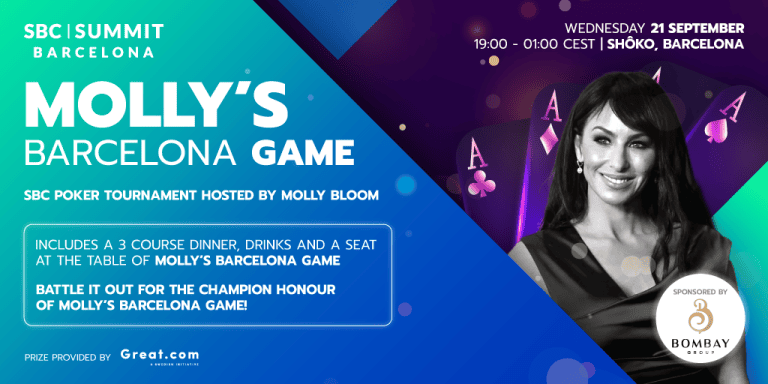 Poker legend Molly Bloom to host €10,000 ‘Molly’s Game’ at SBC Summit Barcelona