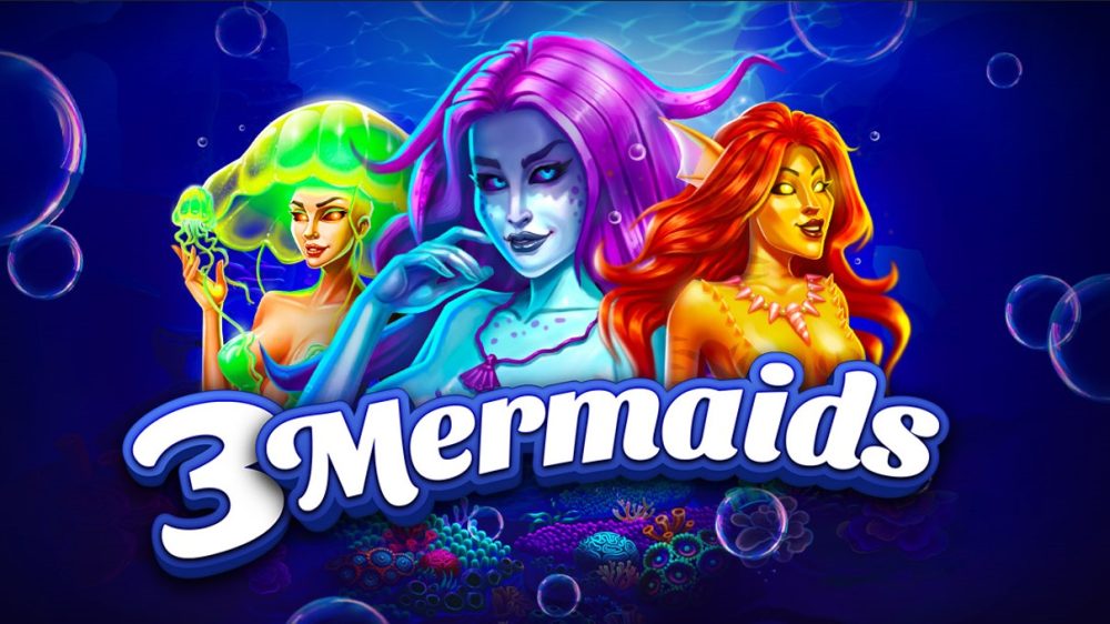 Delve deep into mysterious waters and uncover the mythical sirens who guard the long forgotten treasures in Tom Horn Gaming’s latest slot 3 Mermaids.