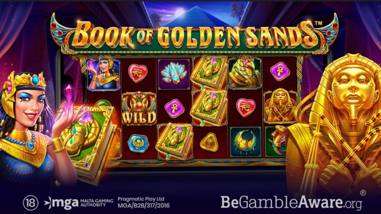 Pragmatic Play has expanded its ‘Book of’ portfolio as it jumps back in time to Ancient Egypt in its latest slot title Book of Golden Sands. 