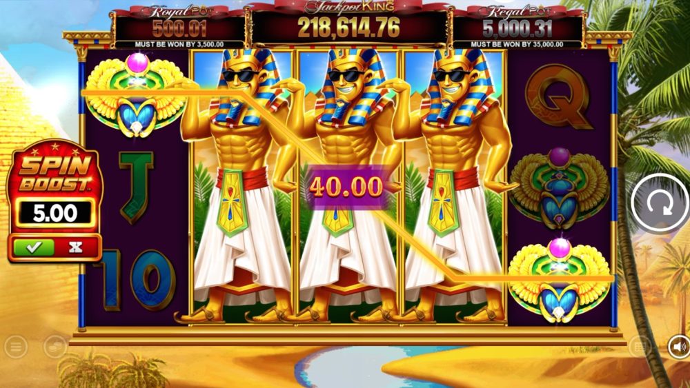 Blueprint Gaming has ventured back to the era of Ancient Egypt as the studio adds a list of “memorable game characters” in its latest slot Funky Pharaoh Jackpot King.