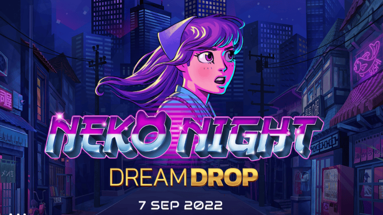 Neko Night Dream Drop Relax Gaming