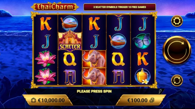 Amigo Gaming has opened the curtains and revealed Thai Charm, the studio’s latest slot addition to its catalogue.