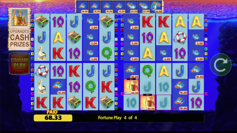 Blueprint revamps staple slot series with Fishin’ Frenzy Reel Time Fortune Play