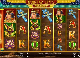 BGaming has combined two renowned concepts in the slot sector to make the ‘puurfect’ slot title in Book of Cats Megaways.