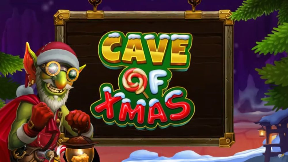 BF Games has returned to its Goblin series as its green protagonist gets into the festive cheer in the studio’s latest slot title, Cave of Xmas
