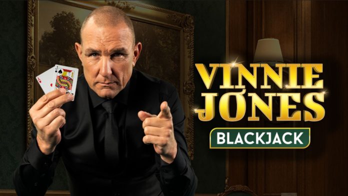Real Dealer Studios has launched its latest title in its Vinnie Jones series of games with Vinnie Jones Blackjack.