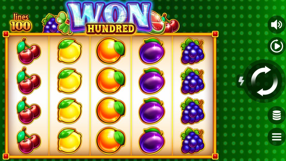 Gamzix turns the level up to 100 as the studio puts its own spin on the classic fruit slot title in the latest release, Won Hundred.