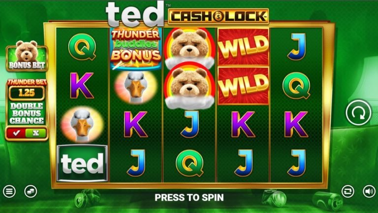 Seth MacFarlane’s cursing teddy bear makes its Blueprint Gaming return as the studio launches its most recent slot, ted Cash Lock.