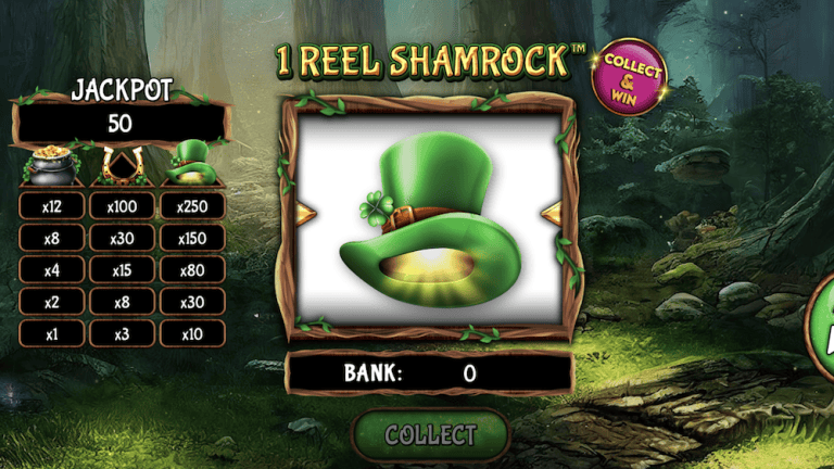  1 Reel Shamrock  Spinomenal