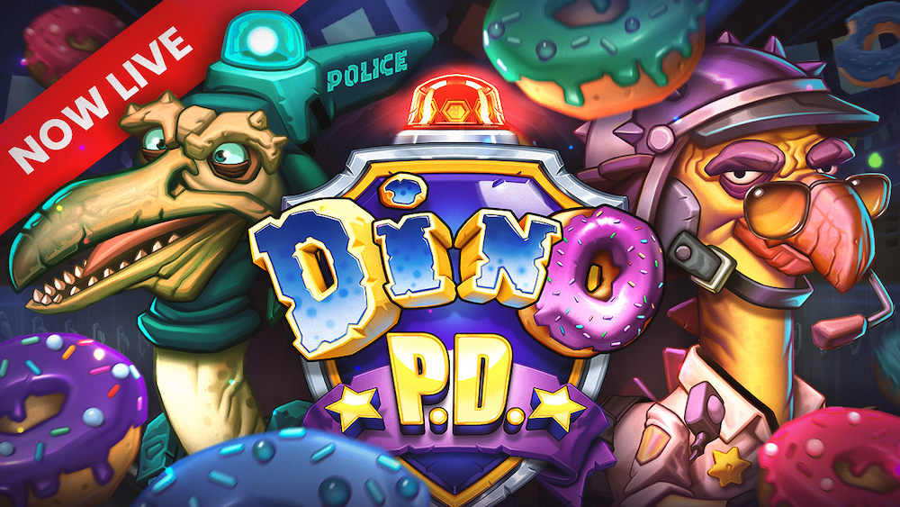 Following the success of its Dinopolis slot, Push Gaming has returned to the prehistoric age with its latest crime-fighting slot release, Dino P.D.