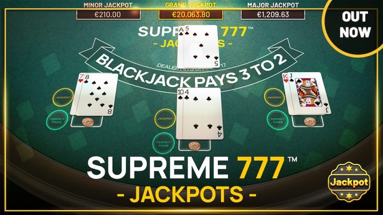 Betsoft presents blackjack ‘with a twist’ in Supreme 777 Jackpots