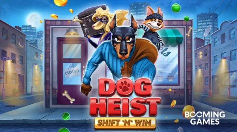  Dog Heist Shift ‘N’ Win   Booming Games