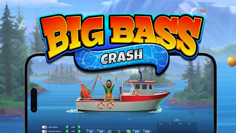 Pragmatic Play dives further into crash games with Big Bass Crash