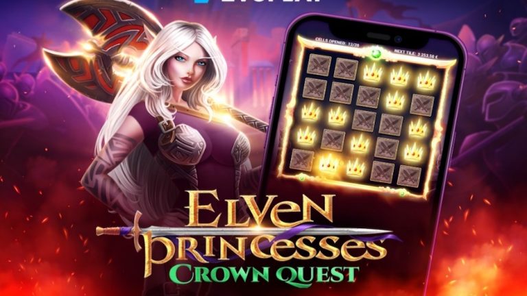 Evoplay presents a treacherous trail in Elven Princesses Crown Quest