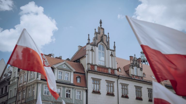 Polish flags