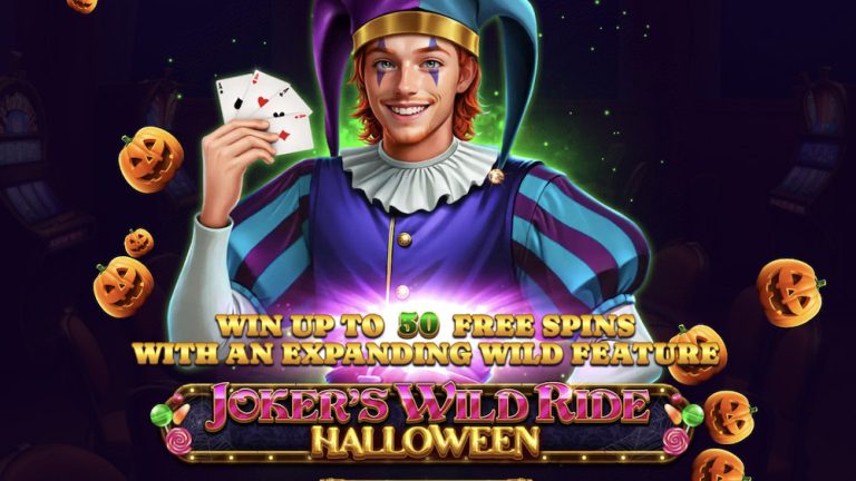 Joker’s Wild Ride – Halloween – Spinomenal