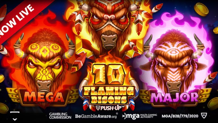 10 Flaming Bisons – Push Gaming