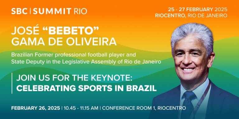 Brazilian football legend ‘Bebeto’ to speak at SBC Summit Rio