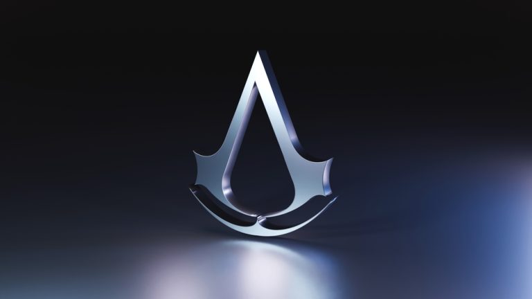 Assassin's Creed logo on dark background