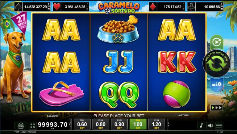 Caramelo Sortudo – Amusnet