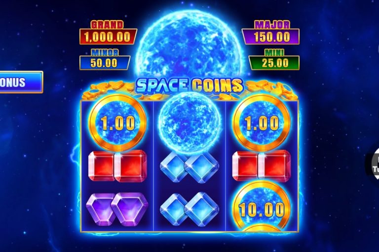 Caça-níqueis Space Coins da 3 Oaks Gaming