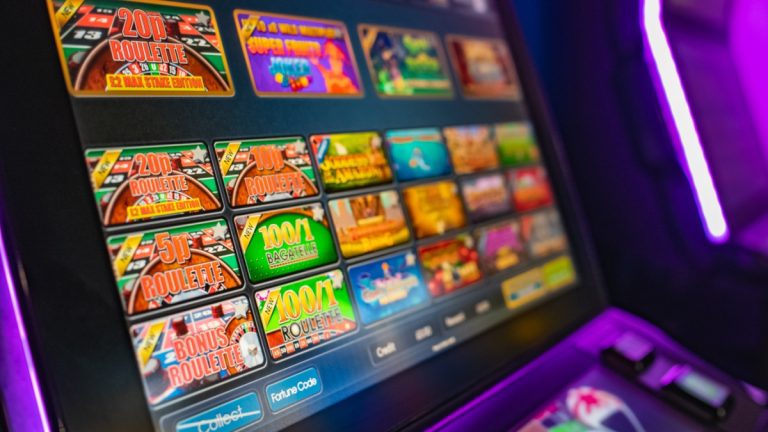 Close up of a gaming machine, the technology at the heart of the debate