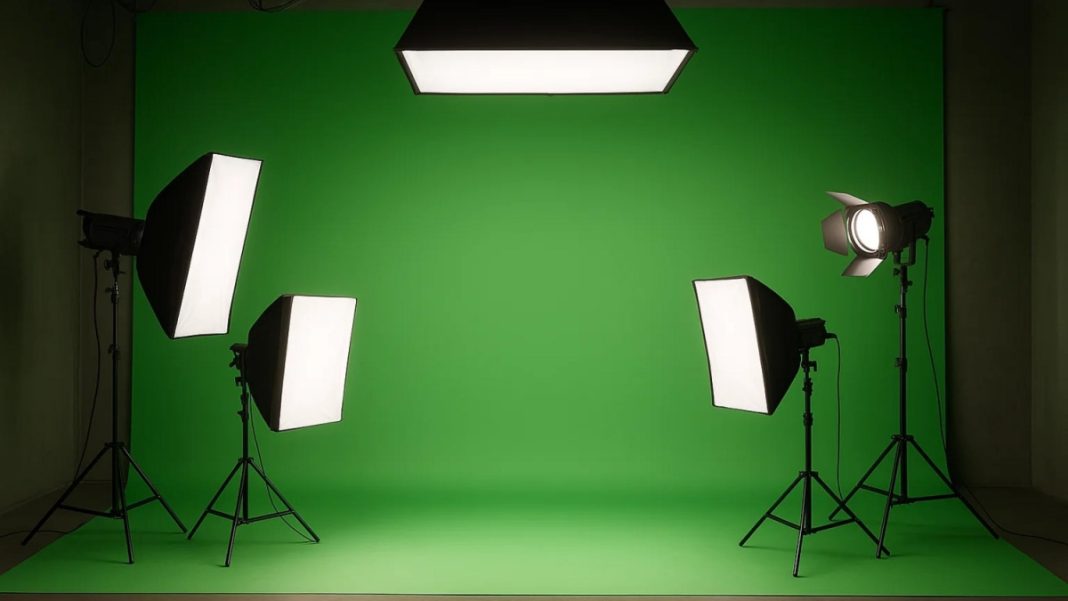Green screen studio