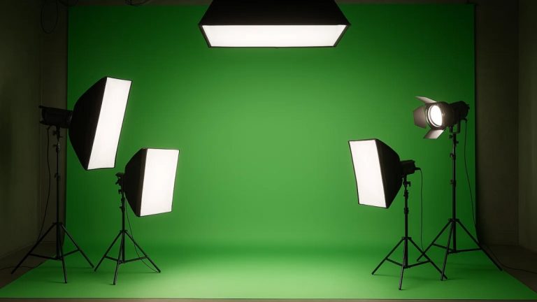 Green screen studio