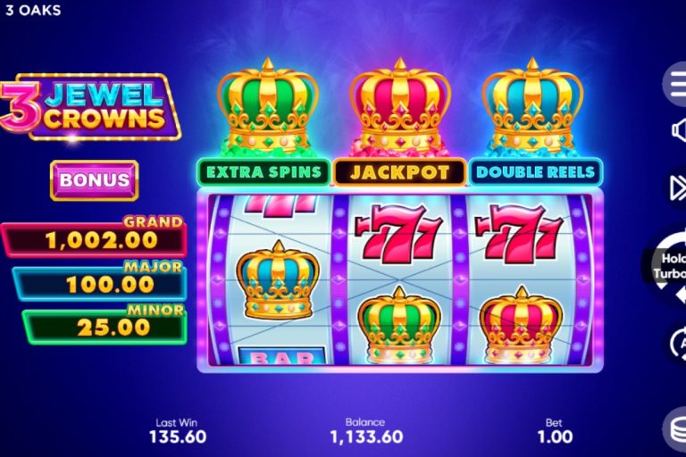 Reach for the crown and become royalty in 3 Oaks Gaming’s latest slot release that hits all the right nostalgia notes, 3 Jewel Crowns.