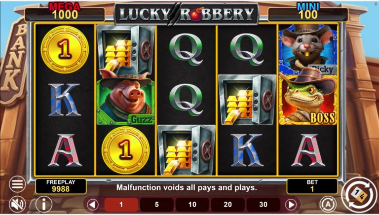 Lucky Robbery Win Spins – 1spin4win