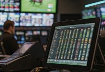 Aprenda a operar na Betting Exchange – a bolsa de apostas Imagem de uma pessoa operando na bolsa de apostas - imagem generada por IA