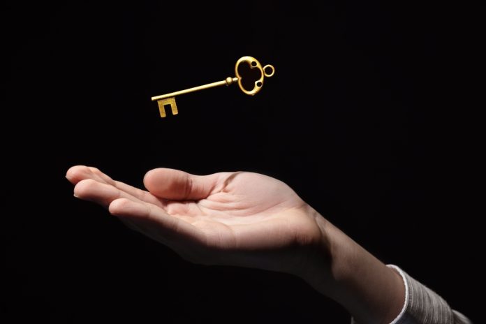 Gold key