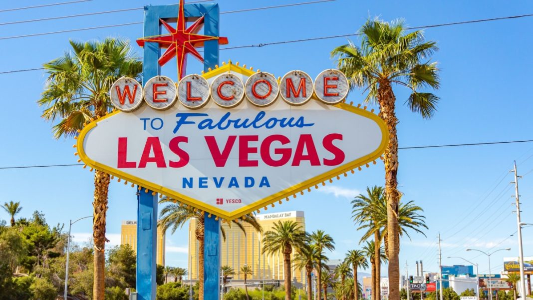 Las Vegas welcome sign