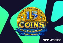 15 Coins Grand Diamond Edition – Wazdan 15 Coins Grand Diamond Edition - Wazdan