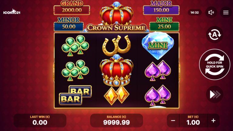 Crown Supreme Hold & Win – ICONIC21