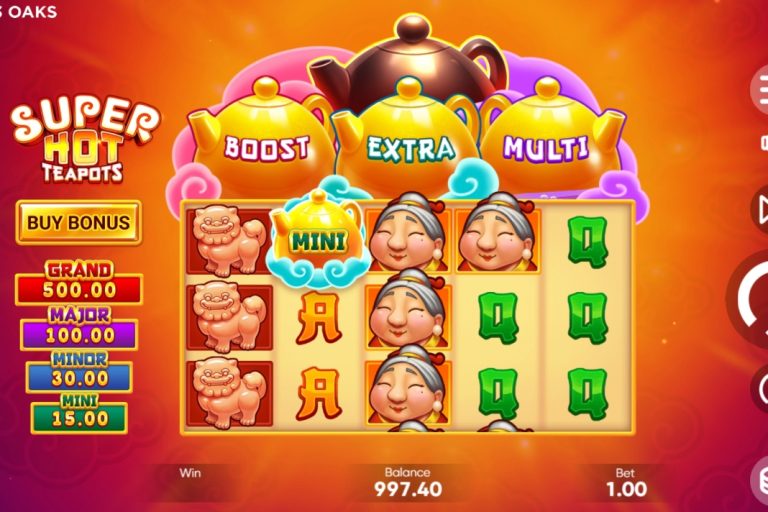 Super Hot Teapots - 3 Oaks Gaming