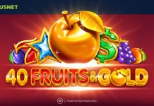 Amusnet delivers classic fruit slot with golden twist with 40 Fruits and Gold 40 Fruits and Gold
