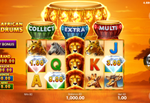 4 African Drums – 3 Oaks Gaming