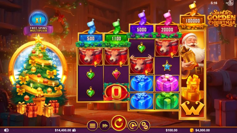 Santa’s Golden Christmas – SlotMatrix