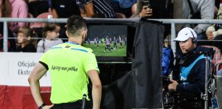 Spribe’s licence under review in Sweden Referee looks at a VAR screen