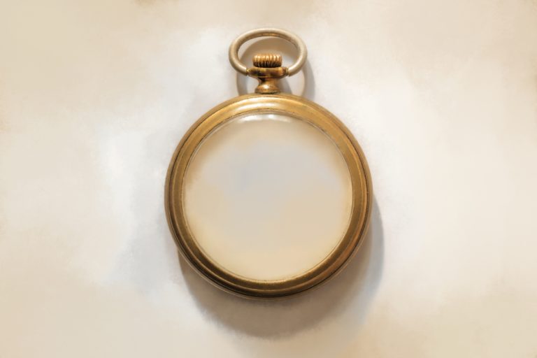 Clock without a face