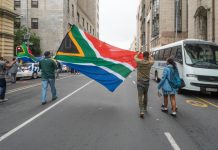 South Africa’s iGaming tax consultation extended South Africa flag being held by rugby fans